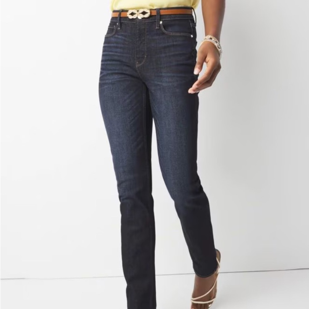 White House Black Market High Rise Slim Sculpt Jeans size 8 (regular)